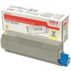 OKI TONER YELLOW C823/833/843 7K
