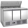 FORCAR-COLD G-S903-FC Banco saladette refrigerato statico, inox AISI201
