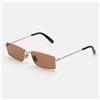 Retrosuperfuture Occhiali da Sole RetroSuperFuture Chopper Brown Marble BM5