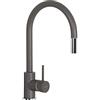 SCHOCK | Miscelatore Aquastar, Monocomando con Doccetta Estraibile, Colore Asphalt, h394.5mm