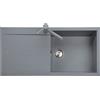 Plados Lavello Cucina Fragranite 1 Vasca Incasso con Gocciolatoio Larghezza 86 cm materiale Ultragranit colore Avena UG94 - AM9910 Serie Elegance 99.10