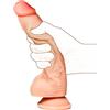 Generico Vibratoreper Donna Dido Con Ventosa Realistico Vibratori Donna Pene Finto Fallo Reaistico Uomo Sex Toys Dido Vibrante Donne xxl Plug Anali 190mm USB-B596