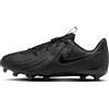 Nike JR Phantom GX II Academy FG/MG, Sneaker, Black/Black-Deep Jungle, 36.5 EU