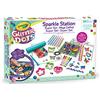Crayola Glitter Dots - Sparkle Station Super Set, per Creare Scintillanti Decorazioni con il Glitter Modellabile, Attività Creativa e Idea Regalo, 04-1085