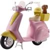 Mattel Barbie Scooter e Cagnolino FRP56 di Mattel