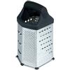 ILSA Grattugia universale 6 facce a torre in acciaio e ABS cm 10,5x12x20h
