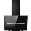 Elica SHY-S BL/A/60 - Cappa da Cucina Aspirante Parete Nero