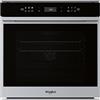 Whirlpool Europe OM4 4S1 P Forno Tradizionale W7 Pirolitico, Vetro Nero e Cornice Porta Inox Antimpronta