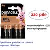 Duracell 320 pile batterie (80 blister) STILO AA MN1500 DURACELL Plus Power