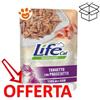 Life Cat Natural Tonnetto con Prosciutto - Bustina Da 70 Gr - CONFEZIONE RISPARMIO