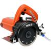 YATO Sega da taglio professionale a secco, 1400 Watt, con disco diamantato Ø 125 mm, 12000 giri/min, profondità di taglio regolabile max. 38 mm, acqua regolabile