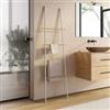 NOBILI Scala porta salviette da parete 170 h cm in metallo bianco e legno di pino - Mit