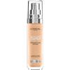 L'Oreal Paris L'Oréal Paris Fondotinta Liquido, Incarnato Uniforme e Illuminato, Finish Naturale, Per Tutti i Tipi di Pelle, Formula con Acido Ialuronico, Accord Parfait, Tonalità: 5N Sand