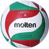 Molten Pallone Pallavolo V4M1300 Taglia 4, rosso, verde e bianco