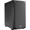 be quiet! Pure Base 500 Black Case PC con 2 ventole Pure Wings 2 140mm, copertura superiore ottimizzata per silenzio e flusso d'aria, supporto radiatori fino a 360mm, BG034
