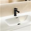 Parama Miscelatore lavabo senza scarico slim nero opaco | Ingrid