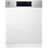 Electrolux LAVE-VAISSELLE INTÉGRABLE 15 COUVERTS 44dB CLASSE D BANDEAU INOX