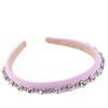 Brillabenny CERCHIETTO GIOIELLO CRISTALLI STRASS FERMA CAPELLI PER CERIMONIA ELEGANTE ACCESSORIO SPOSA ABITO MATRIMONIO Brillabenny (LILLA 3)