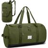 TAIHOYIN Borsa da Viaggio con Scomparto per Scarpe 60L, Borsa Sportiva Grande, Zaino da Uomo e Donna, Impermeabile, Weekender, Borsa a Mano, 60L-Standard