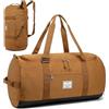 TAIHOYIN Borsa da Viaggio Uomo 60L Media Borsa da Sport per il Fine Settimana con Tasca per Scarpe, 61 cm