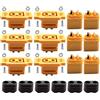 RUNCCI-YUN 6paia XT60E-F connettore Batteria XT60E-F Connettore Femmina Spina e XT60H Spina Maschio per RC FPV Lipo Batteria RC Quadcopter