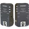 Yongnuo YN622N II - Kit da 2 ricetrasmittenti per Nikon, FVI, FVl, 603-RX, AA, 7 canali, colore: nero