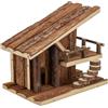 Trixie casetta jule in corteccia d'albero cm 25x21x18