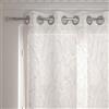 Soleil d'ocre, Tenda trasparente con occhielli 135x250 cm LOUANE