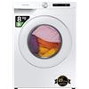 Samsung Lavatrice AI control con Ecodosatore, WW80T534DTW/S3 Libera installazione, 8 Kg, 1400 RPM, Classe B, Wifi, Vaopore, Carica Frontale, 60l x 85h x 55p cm