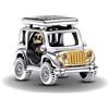 Amuefer Two-Tone Adventure Car Charm Compatibili Bracciale Collana, Argento Sterling Ciondolo Compleanno Natale Gioielli Regali per le Donne Moglie Amici