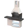 SAROM BARBECUE GARDEN GRILL CARBONELLA/LEGNA/CON PRATICO RIPIANO