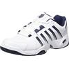 K-Swiss Accomplish IV, Scarpe da Tennis Uomo, Bianco Peacoat Silver, 41.5 EU