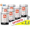 Illy Caffè ILLY Macinato per MOKA → 250 gr Caffe dal Gusto CLASSICO, INTENSO e FORTE