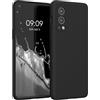 kwmobile Cover per OnePlus Nord 2 5G Custodia - Back Case per Smartphone in Silicone TPU - Protezione Gommata - nero matt