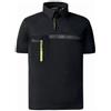 U-POWER POLO LIBRA U-POWER BLACK CARBON TAGLIA L LIBRA-UPOFU249BC-L