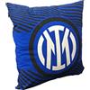 Inter F.C Cuscino Arredo | Cotone | Sfoderabile | Made In Italy | 40x40 | Prodotto Ufficiale