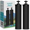 ORINKO® Cartouches Filtranti per Filtro a Gravità - Elementi Filtranti in Carbonio Attivo e Ceramica per Purificazione Acqua - Sostituzione Facile, Grande Capacità e Durata Lunga per Casa e Cucina