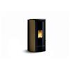 PALAZZETTI Termo Stufa a pellet Ecofire Jackie Idro 26kW V2 moka Palazzetti 805714603 [13021000]