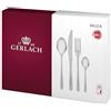 Gerlach 1760 Gerlach G01-0049P-ZEST-68PU-S1S1-01 Muza - Set di posate in scatola di legno, 68 pezzi