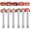 YIBABY 6 rossetti Peel Off, matita per contorno labbra opaca, peel Off Lip Stain Lip Tint Lipmarker, Peel Off Tatoo Lip Liner, matita per contorno labbra a lunga durata