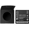 Liquidflora Ricarica Ombretto Compatto Biologico 01 Black Night Nero Opaco Occhi