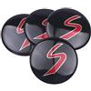 PSL 4 coprimozzo da 54 mm per auto, decorazione per auto, compatibili con Mini S Coupé Jcw F56 F60 R50 R52 R53 R55 R56