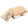 BaiJ Bustine da tè,200 Pezzi Colini da tè USA e Getta per tè Sfuso con Coulisse Borse Filtranti per Tisane Filtro Sacchetti per tè Spezie Erbe Grani 6x8cm Colore Naturale,Non-Sbiancato