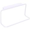 Inception Pro Infinite Porta asciugamani strofinacci appendibile su ante cassetti mobiletti bagno cucina asta colore bianco accessorio salvaspazio pratico domestico idea regalo utile