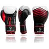 Beast Gear Guantoni da Boxe per Allenamento in Vera Pelle - Guanti per Donna e Uomo da Sacco per Pugilato, Muay Thai, Kick Boxe, FitBoxe, MMA e Sparring