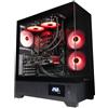 BREUNOR NOBLE CHOICE BREUNOR AVALON - Pc Gaming i7 12700F 12 Core fino a 4.90GHz, RTX 4060Ti 8GB, RAM DDR4 32GB, SSD NVMe 1000GB, Dissipatore liquido 240mm, Win 11 Pro, Pc da gaming, Pc desktop gaming