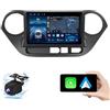 DAEFAG Android 14 Autoradio per Hyundai i10 2014-2017 9 Pollici Stereo Auto Radio Doppio DIN con CarPlay/Android Auto GPS USB Bluetooth WiFi FM Comandi al Volante Touchscreen(P3(2G+32G))