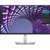 Dell P3223QE Monitor LCD LED 4K UHD da 31,5 - 16:9 - Conformità TAA, Nero, Argento