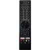 NITVIA Telecomando for Smart Tech CELED58SA120B6 Smart TV Tech SMT55N30UC2M1B1 SMT58N30UC2M1B1 Smart TV LCD Nessuna Voce