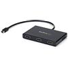 StarTech.com Hub Mini DisplayPort MST a 3 porte - 4K 30Hz - Splitter video Mini DP a HDMI per più monitor - mDP a HDMI (MSTMDP123HD) Nero